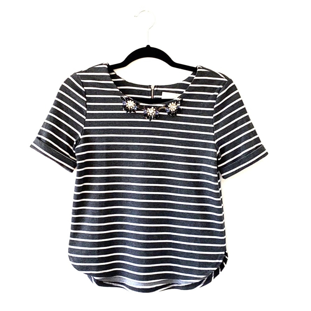 NWOT JOA Embellished Tee